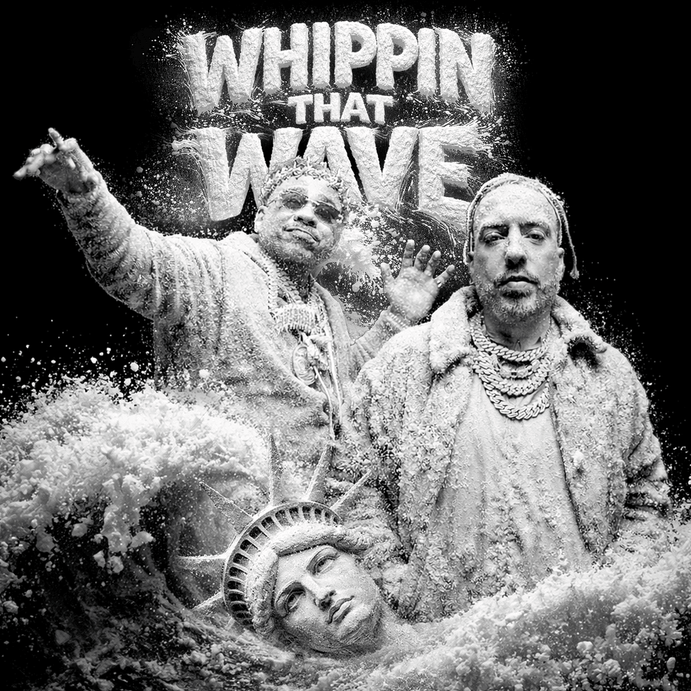 Album cover art for "Whippin That Wave" by French Montana