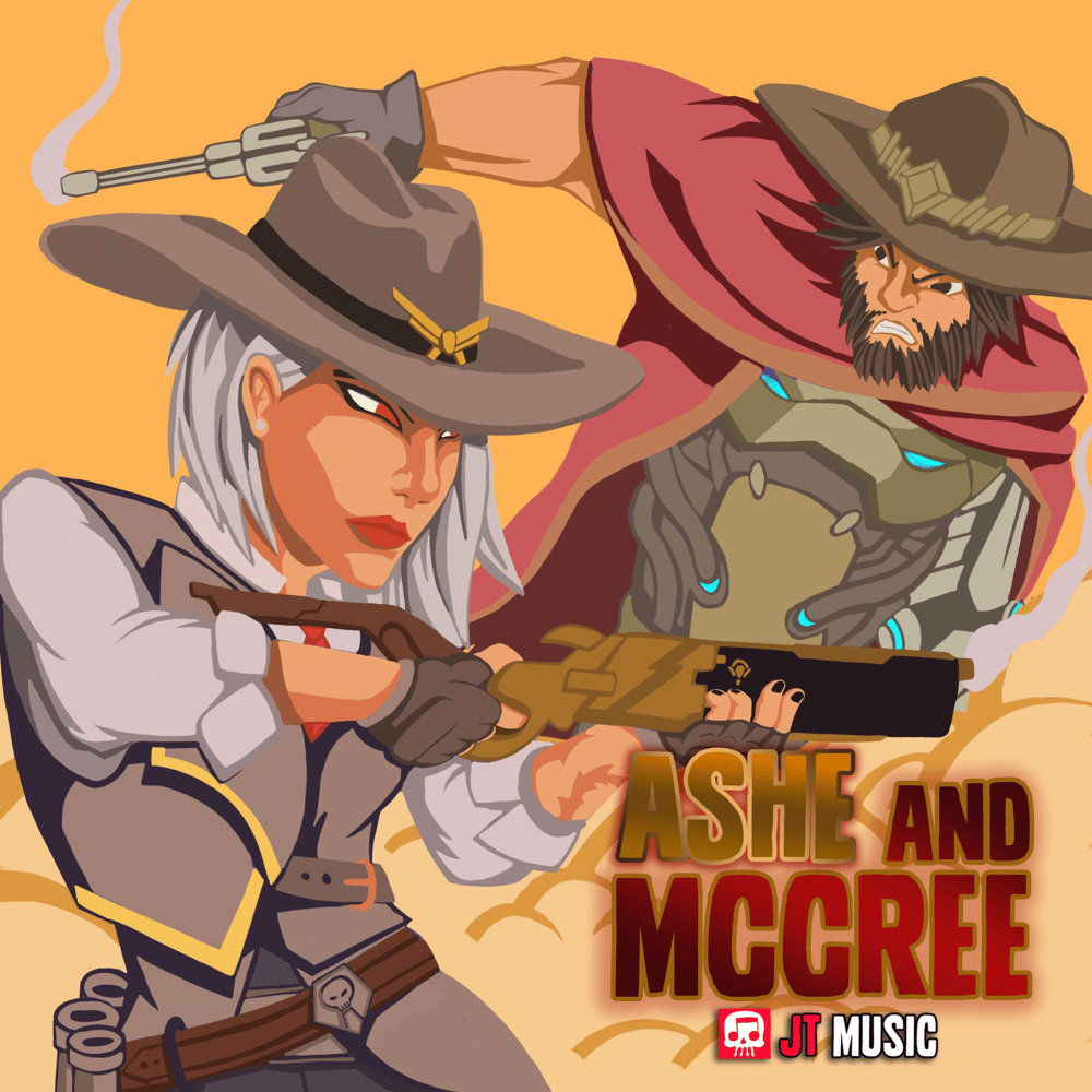 Album cover art for "Ashe and McCree" by JT Music