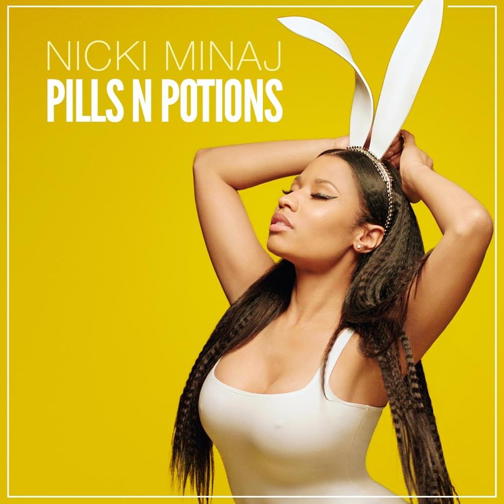 Album cover art for "Pills N Potions" by Nicki Minaj