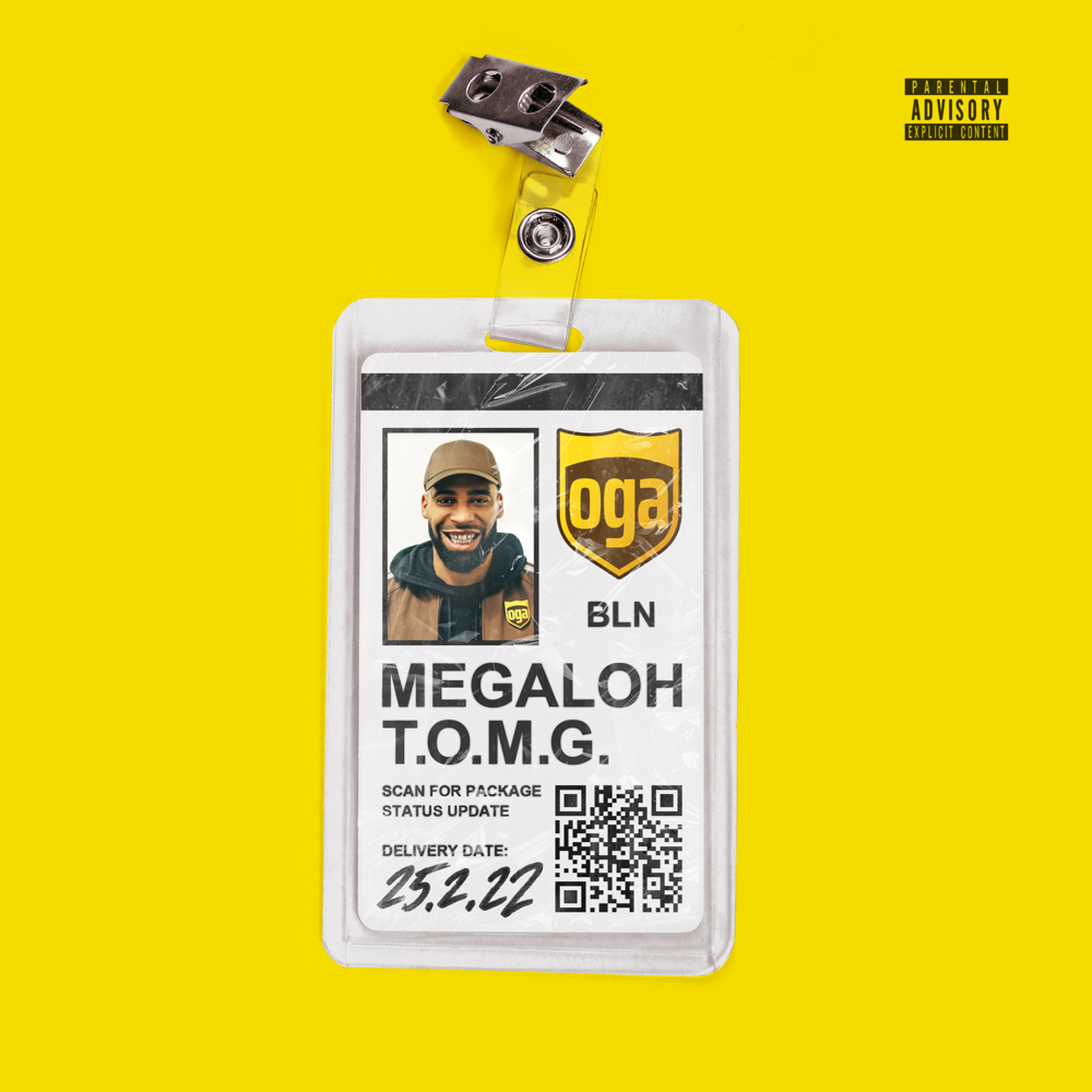 Album cover art for "TOMG" by Megaloh