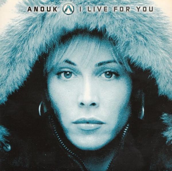 Album cover art for "I Live For You" by Anouk