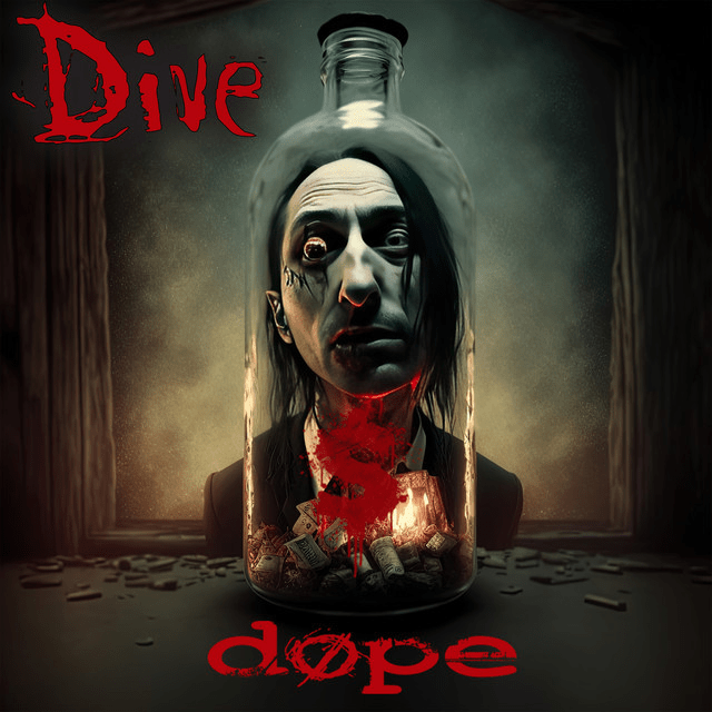 Album cover art for "Dive" by Dope