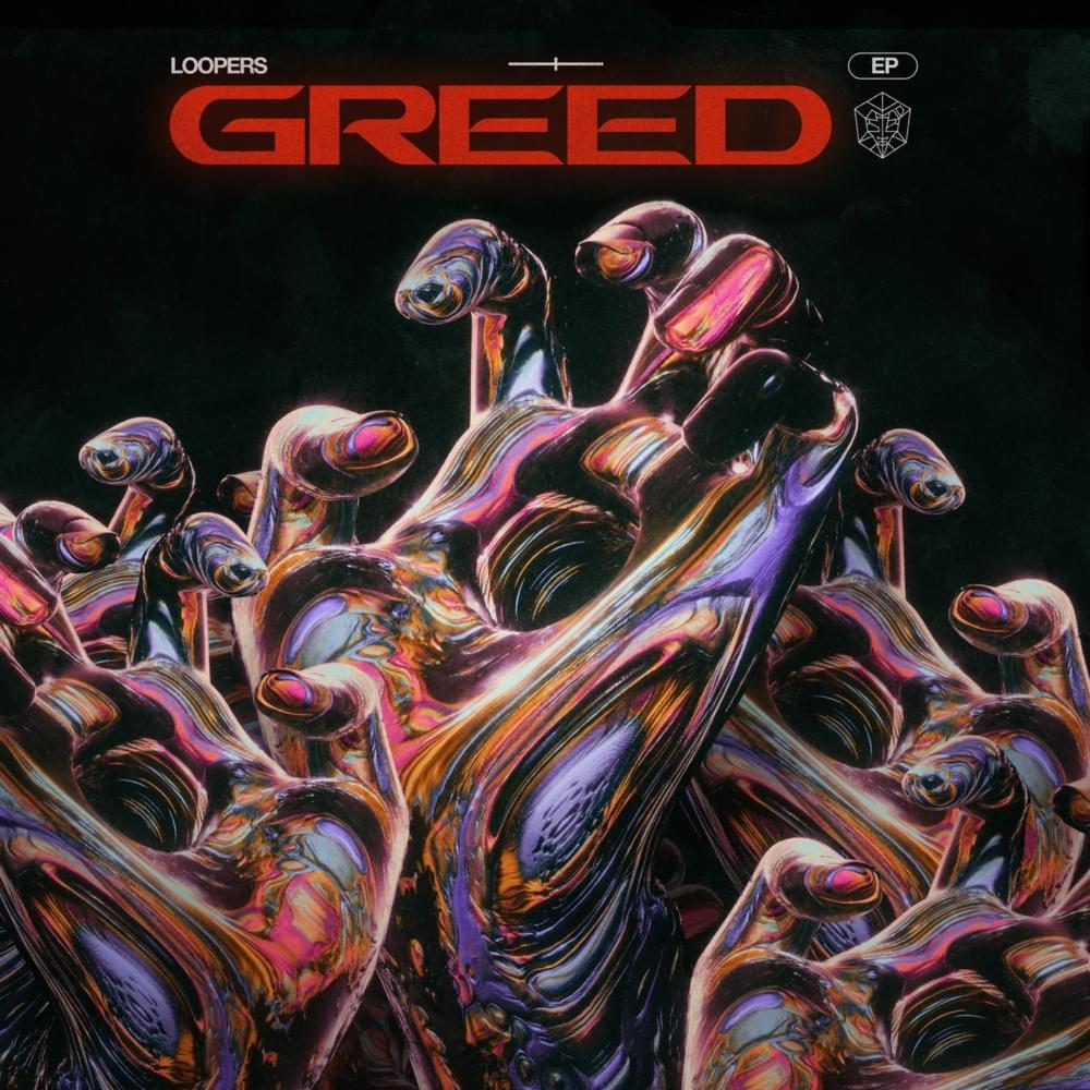 Album cover art for "Greed" by LOOPERS