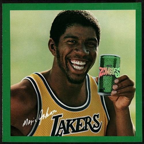 Album cover art for "Laker Paper" by Flatbush Zombies