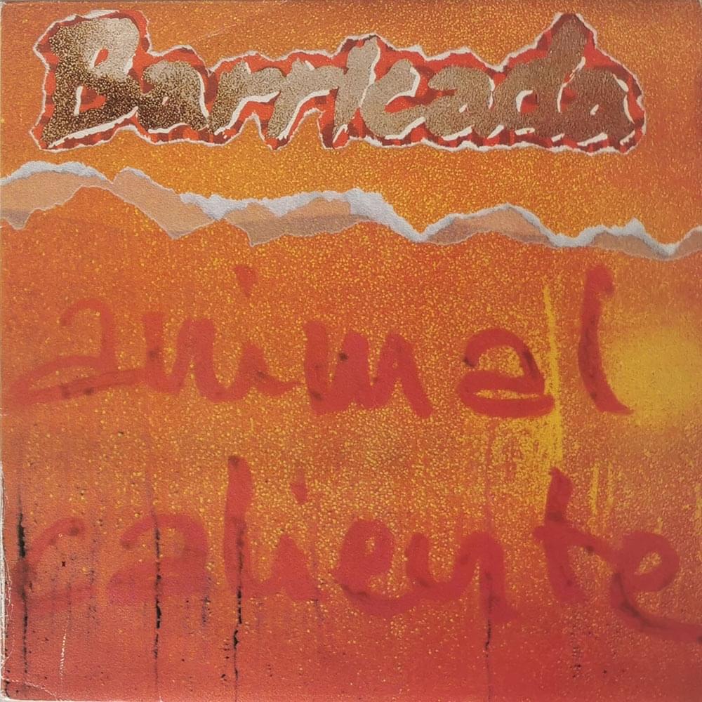 Album cover art for "Animal Caliente" by Barricada