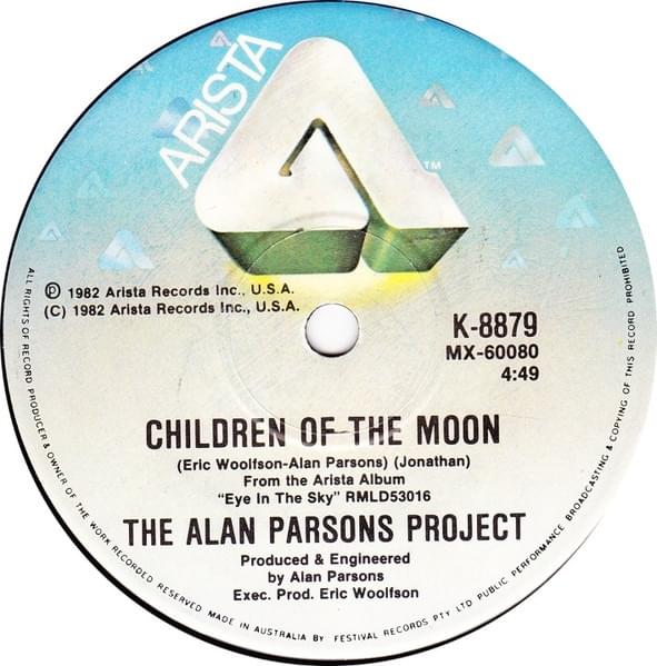Album cover art for "Children of the Moon" by The Alan Parsons Project