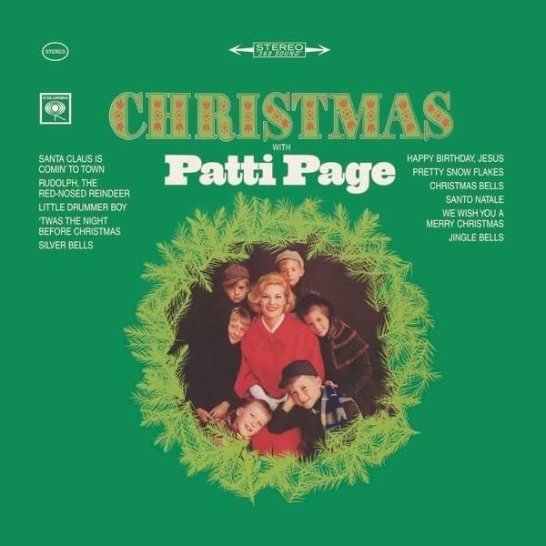 Cover image for Christmas With Patti Page (1965)