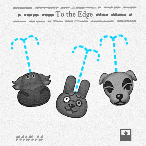 Album cover art for "ナミナミ (To the Edge)" by K.K. Slider
