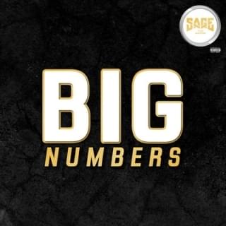 Album cover art for "Big Numbers" by Sage The Gemini