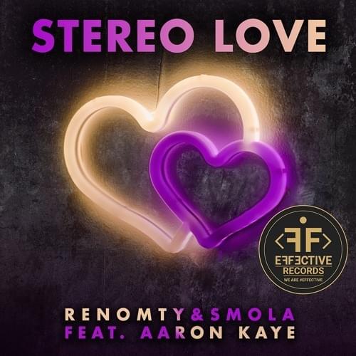 Album cover art for "Stereo Love" by Aaron Kaye & Smola
