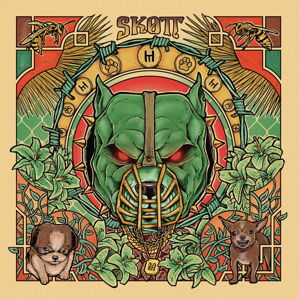 Album cover art for "Bloodhound" by Skott