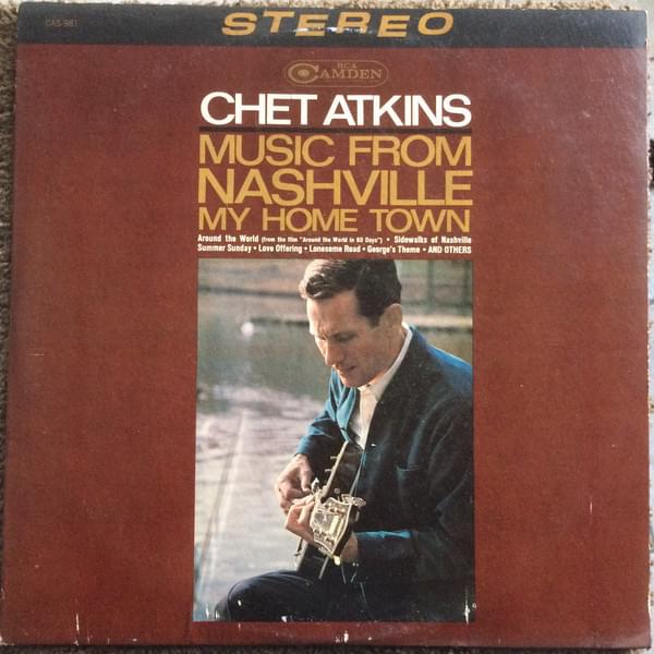 Album cover art for "Lonesome Road" by Chet Atkins