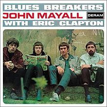 Album cover art for "Lonely Years" by John Mayall & The Bluesbreakers