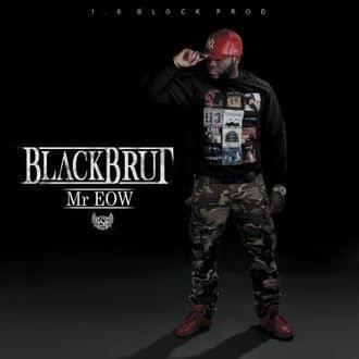 Album cover art for "La danse de la rafale" by Black Brut