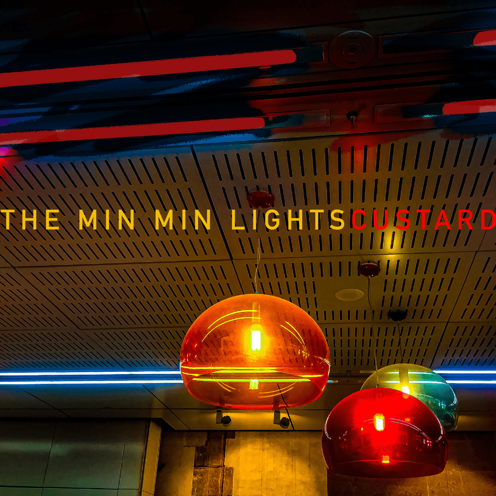 Album cover art for "The Min Min Lights" by Custard