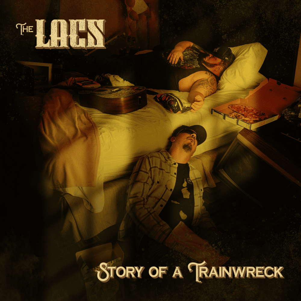 Album cover art for "Story of a Trainwreck" by The Lacs