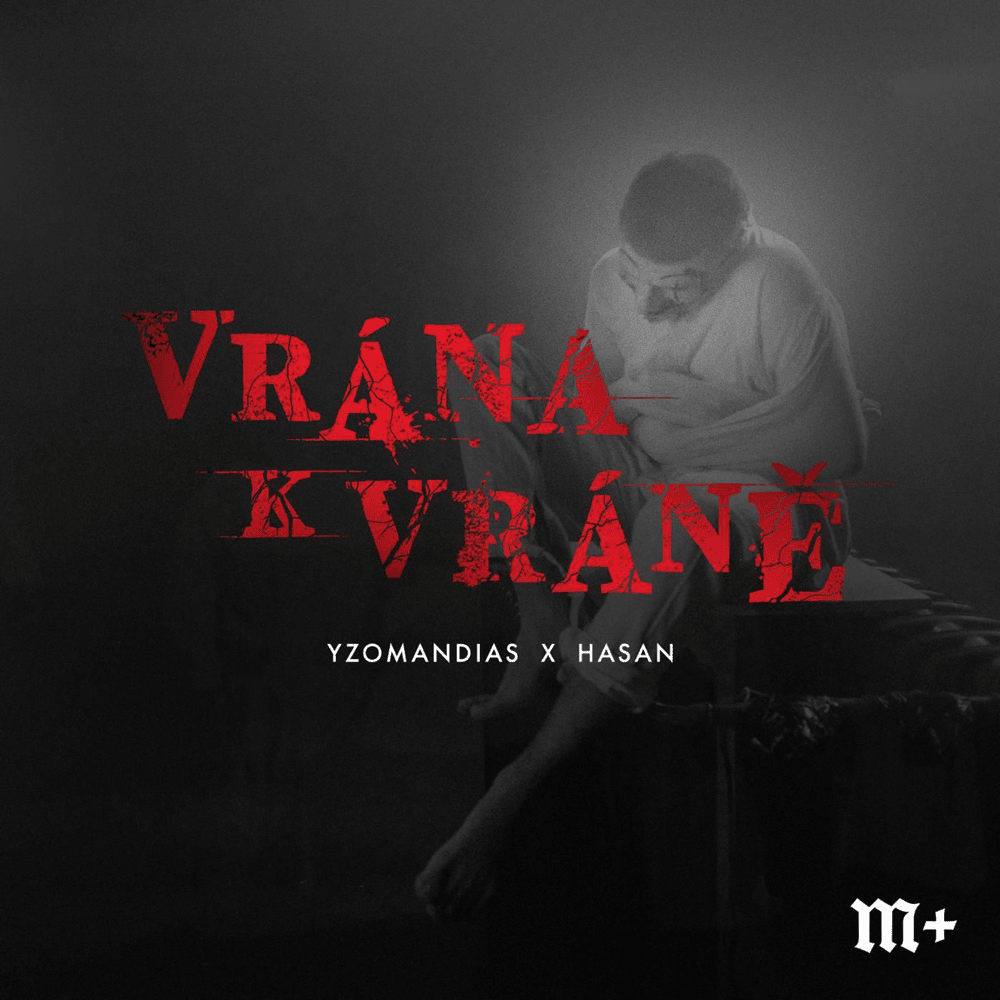Album cover art for "Vrána k Vráně" by Yzomandias & Hasan