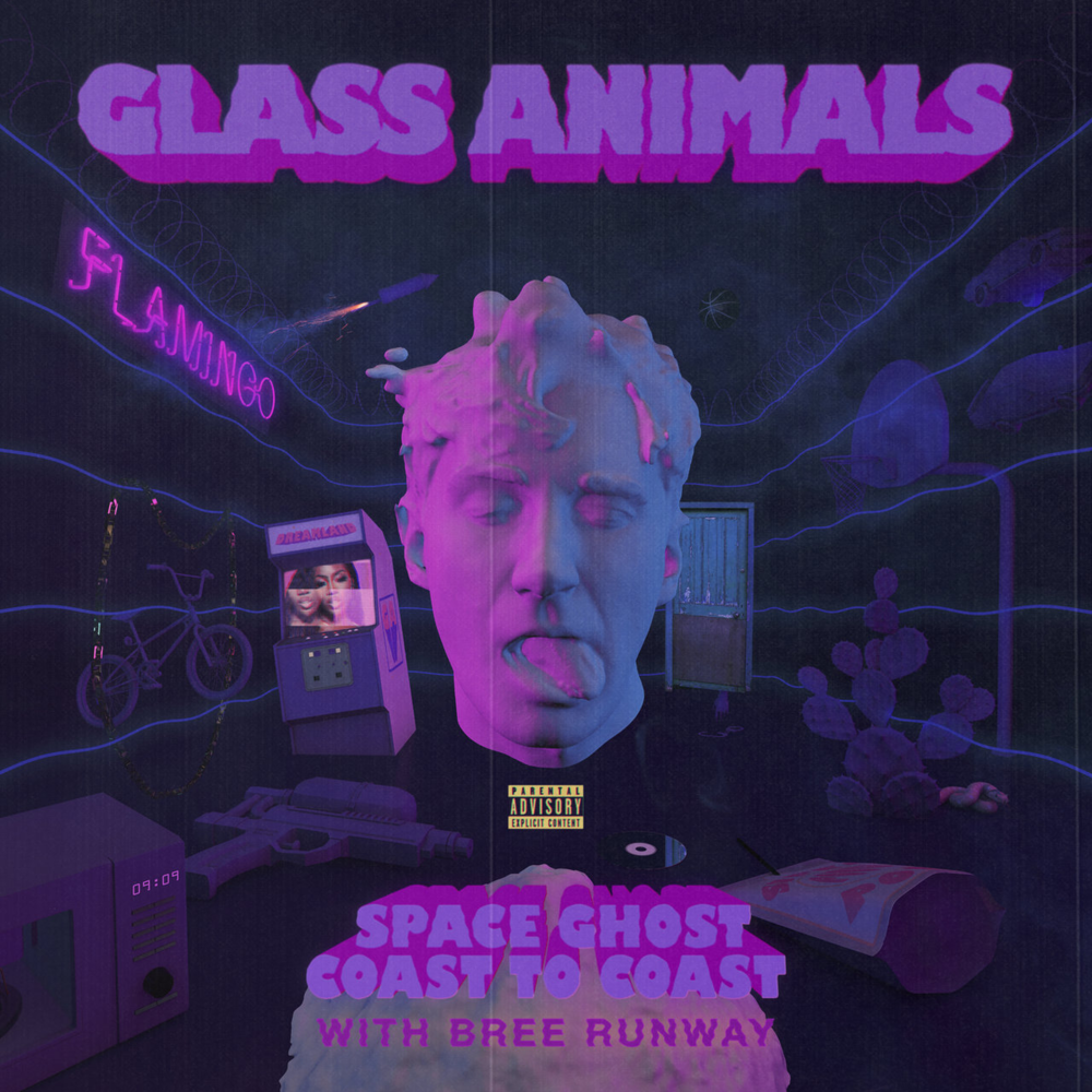 Album cover art for "Space Ghost Coast To Coast (Remix)" by Glass Animals