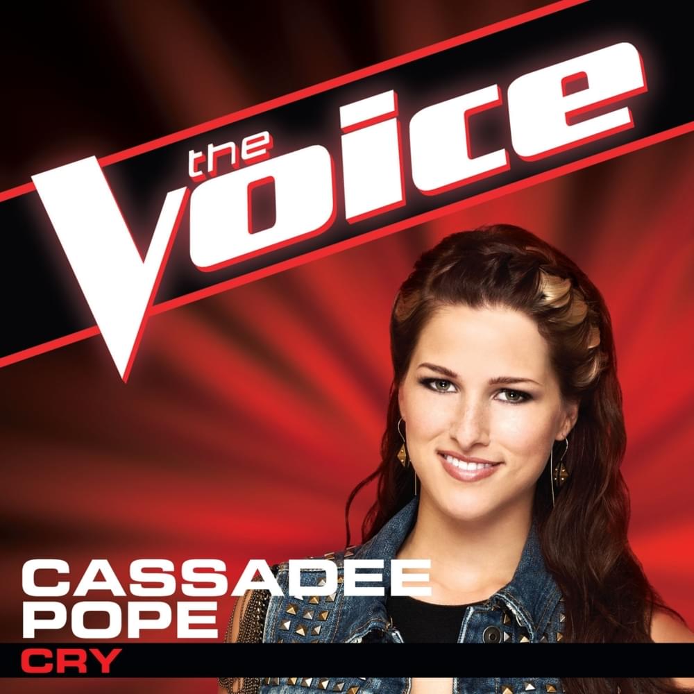 Album cover art for "Cry (The Voice Performance)" by Cassadee Pope