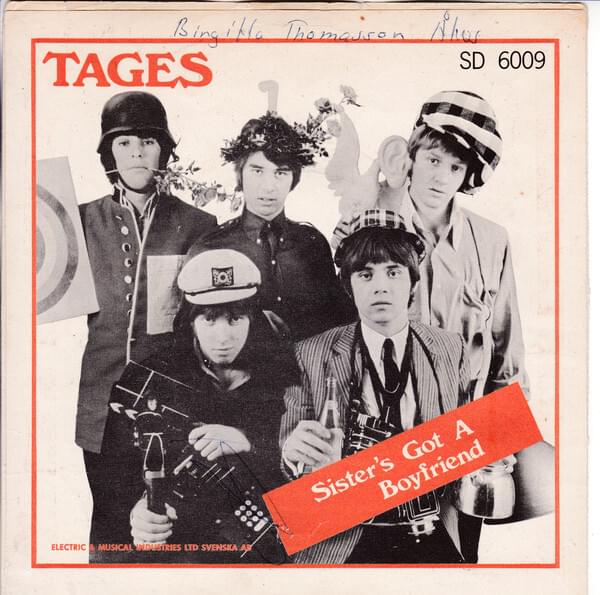 Album cover art for "Sister’s Got A Boyfriend" by Tages