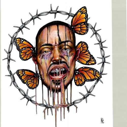 Album cover art for "Creampie drip" by Mackned
