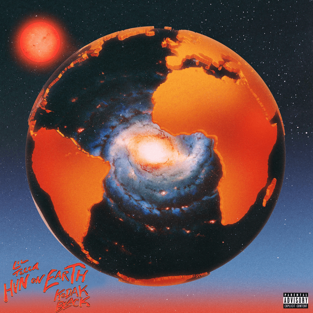 Album cover art for "HVN ON EARTH" by Lil Tecca