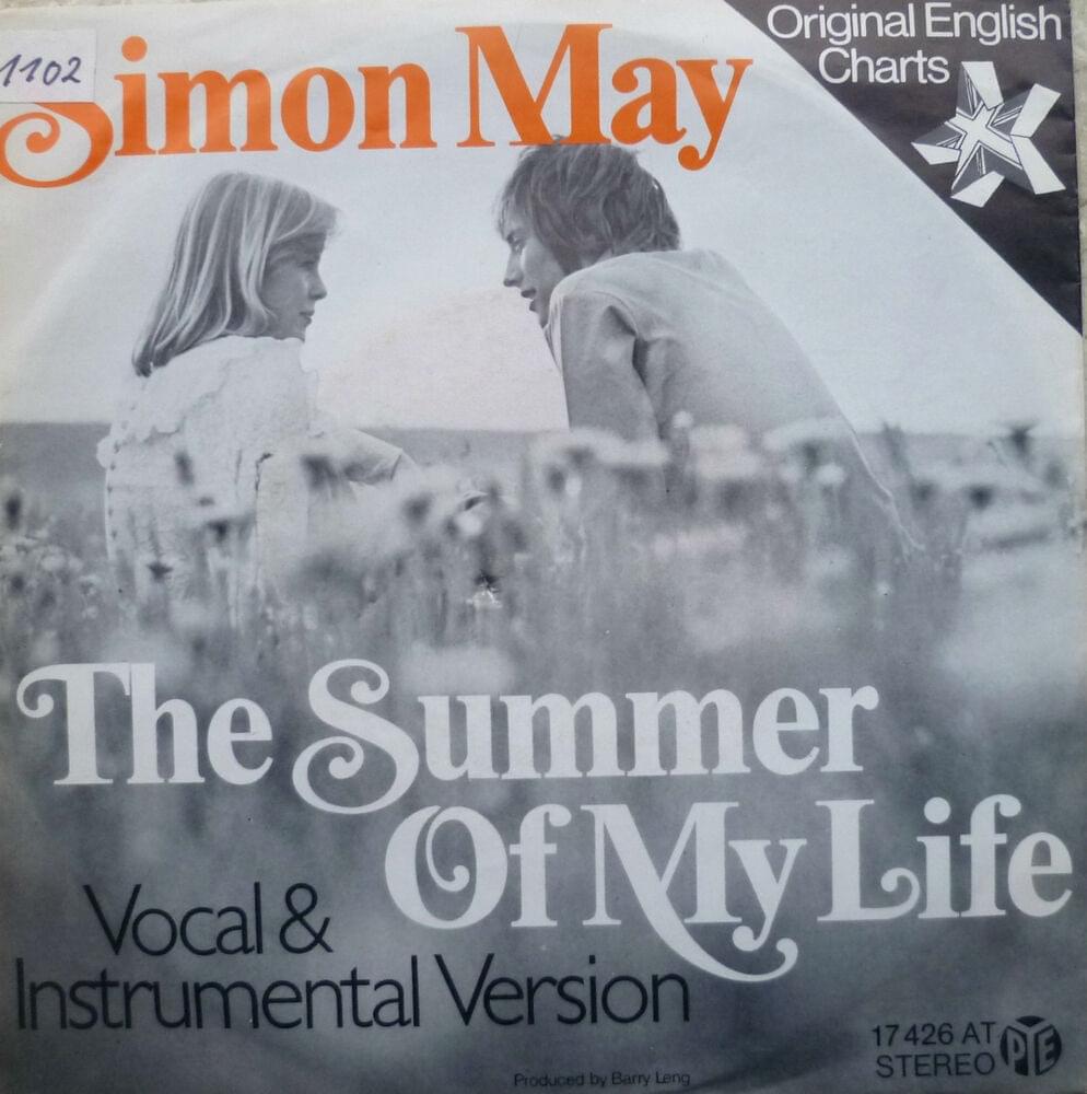 Album cover art for "The Summer of My Life" by Simon May