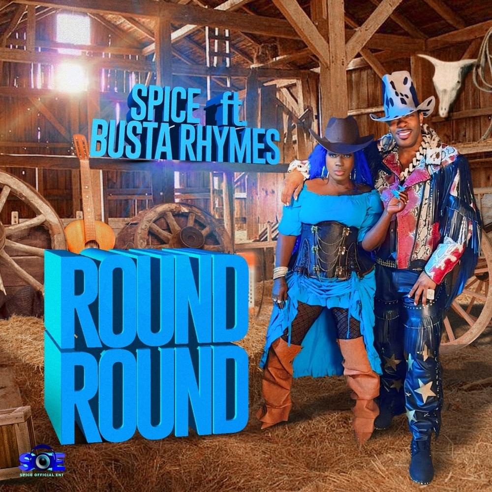 Album cover art for "Round Round" by Spice