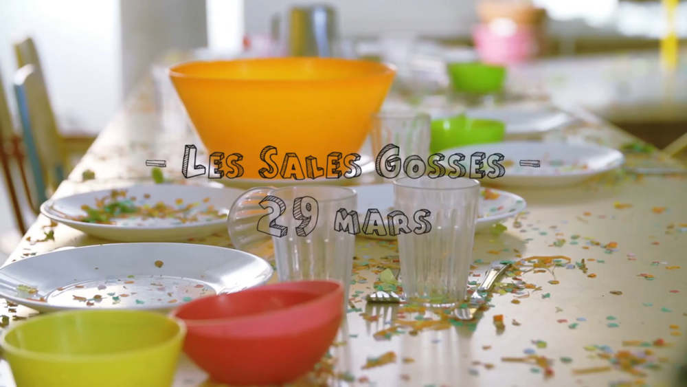 Album cover art for "Les sales gosses" by L’Or du Commun