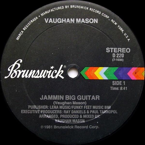 Jammin’ Big Guitar by Vaughan Mason