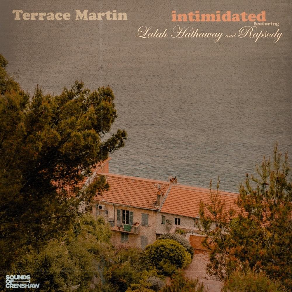 Album cover art for "Intimidated" by Terrace Martin & Rapsody & Lalah Hathaway