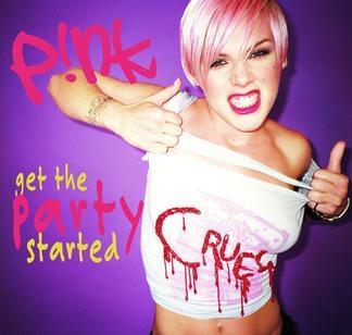 Album cover art for "Get the Party Started (Sweet Dreams Mix)" by P!nk & Redman
