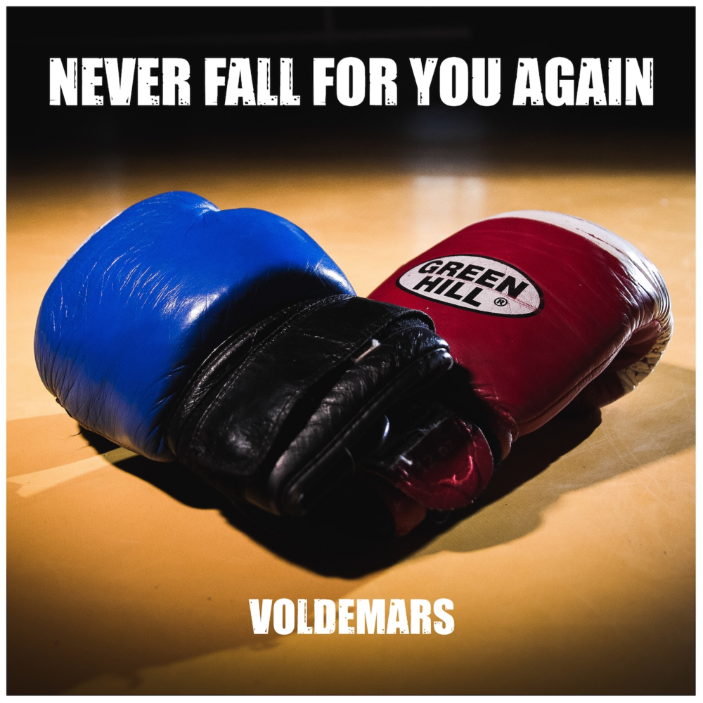 Album cover art for "Never Fall For You Again" by Voldemars Petersons