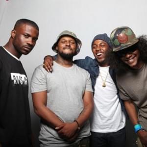 Album cover art for "Shadows of Death" by Jay Rock & Kendrick Lamar & Ab-Soul & ScHoolboy Q