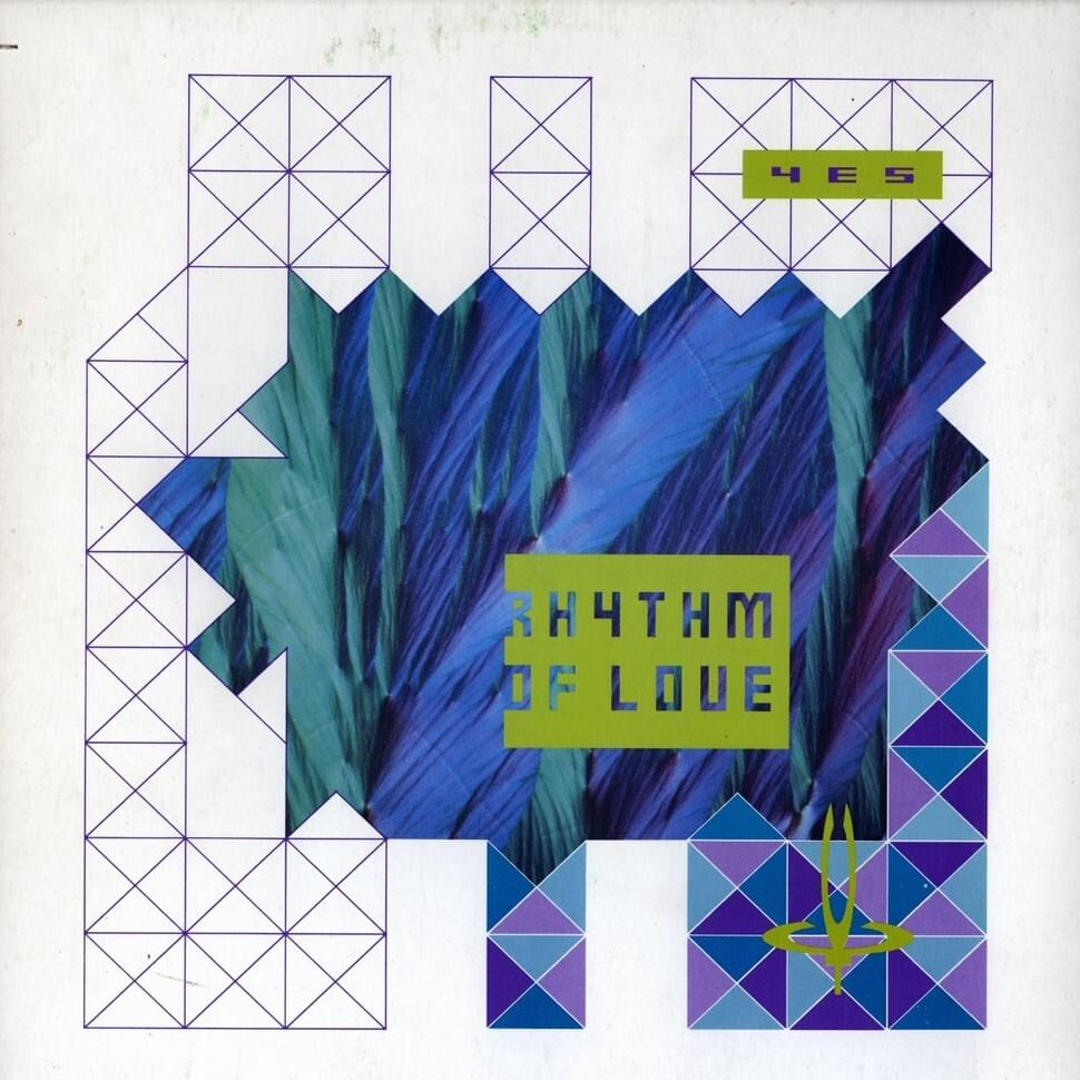 Album cover art for "Rhythm of Love" by Yes