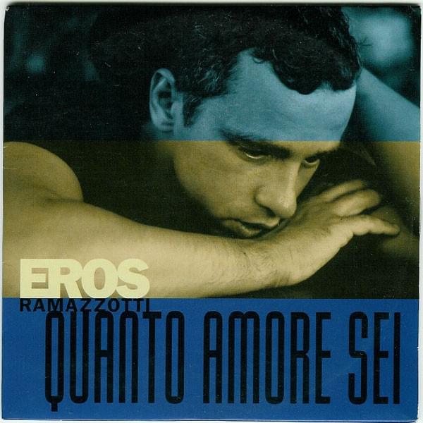 Album cover art for "Quanto amore sei" by Eros Ramazzotti