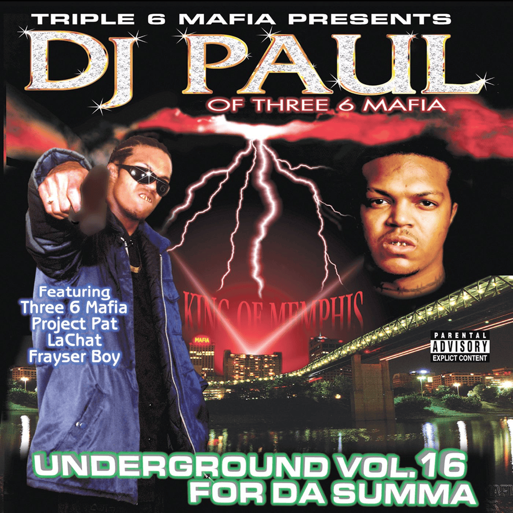 Album cover art for "Flaugin Azz Niggas/Bitches" by DJ Paul & La Chat