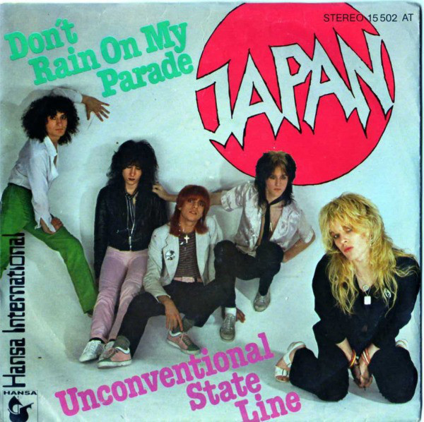 Album cover art for "Don’t Rain On My Parade" by Japan