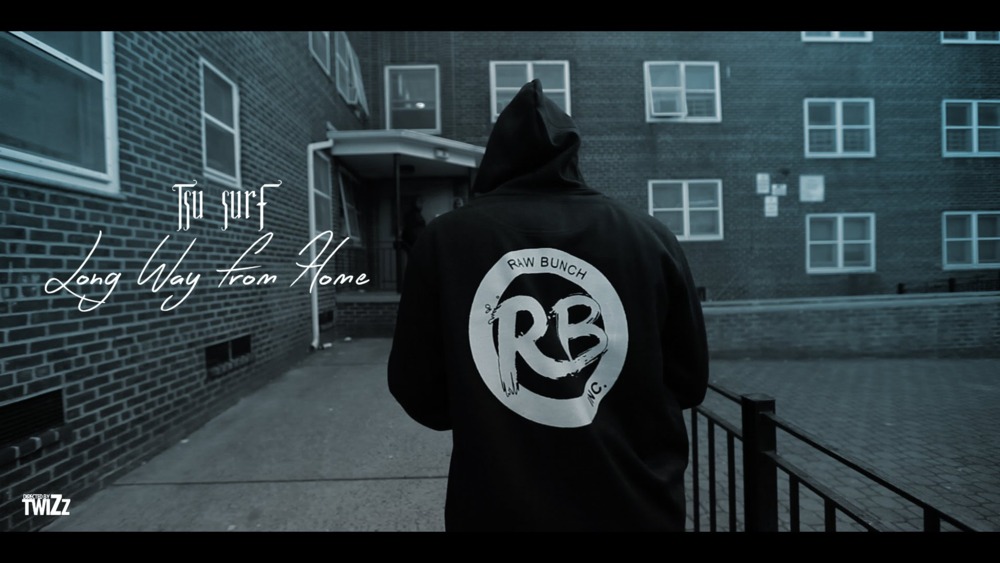Album cover art for "Long Way From Home" by Tsu Surf