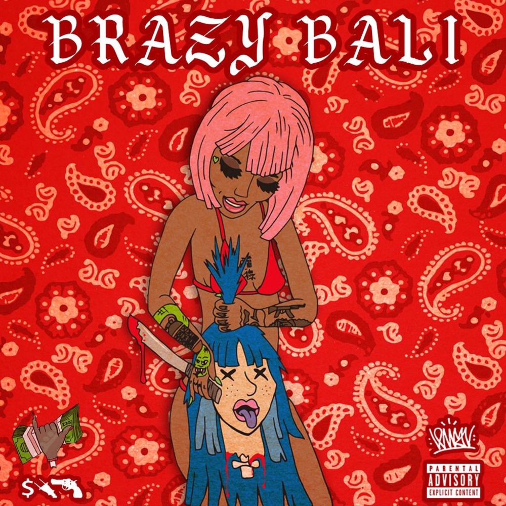 Album cover art for "Intro (Brazy Bali)" by Bali Baby