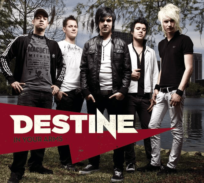Album cover art for "In Your Arms" by Destine