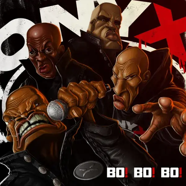 Album cover art for "Bo! Bo! Bo!" by Onyx