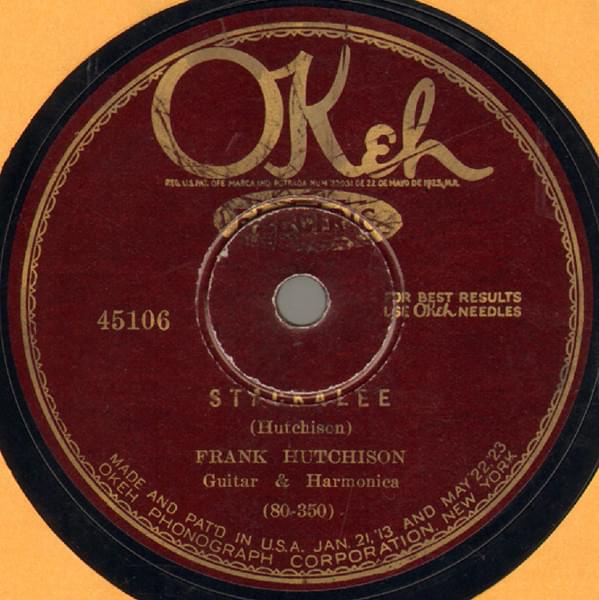 Album cover art for "Stackalee" by Frank Hutchison