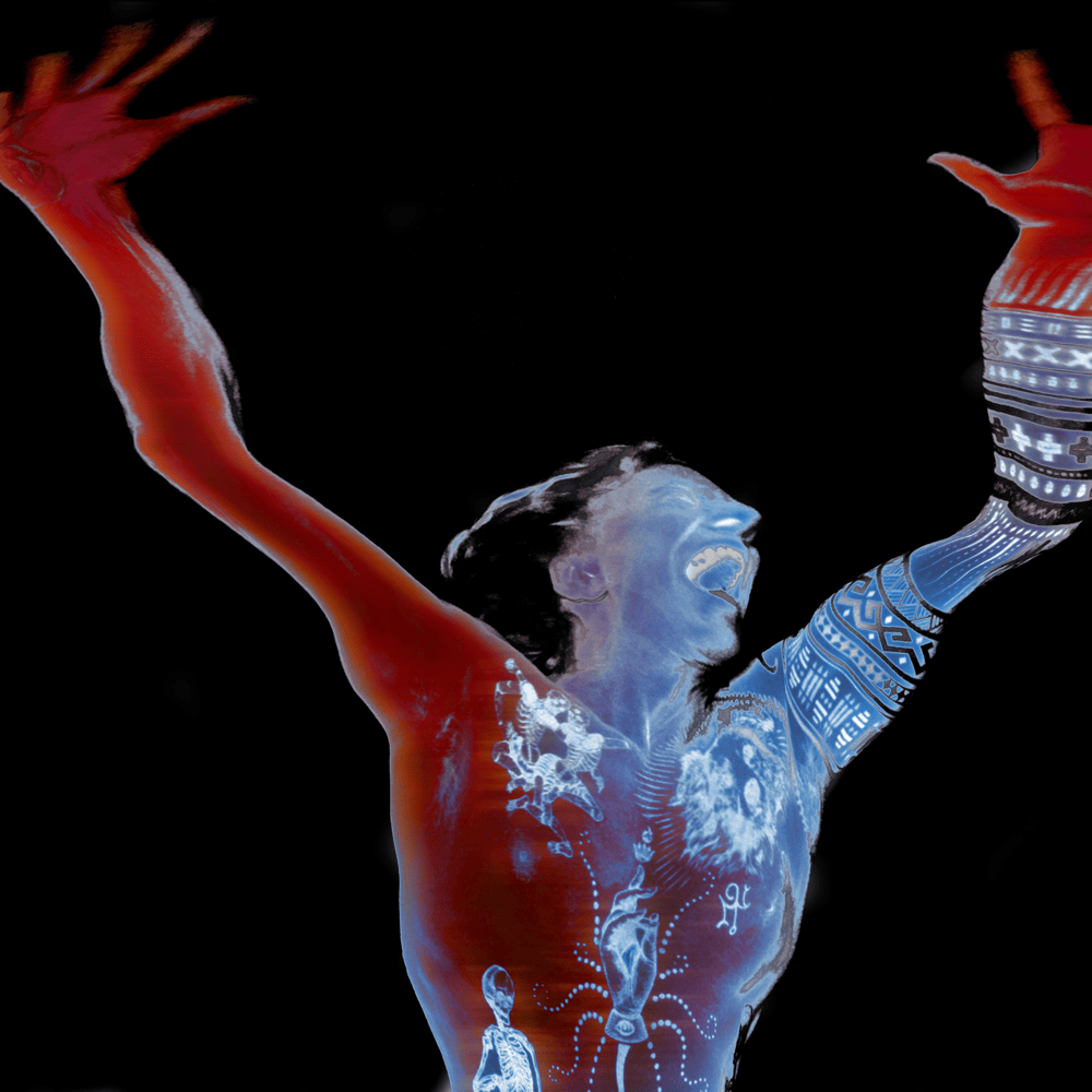 Album cover art for "Kick Me (Zach Hill Remix)" by Danny Elfman