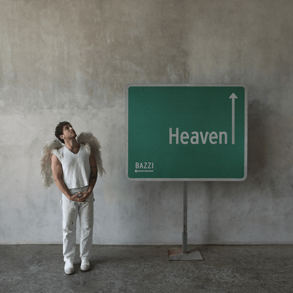 Album cover art for "Heaven" by Bazzi