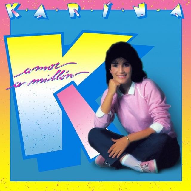 Album cover art for "A Quien" by Karina (VE)