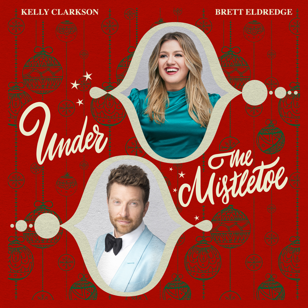 Album cover art for "Under the Mistletoe" by Kelly Clarkson