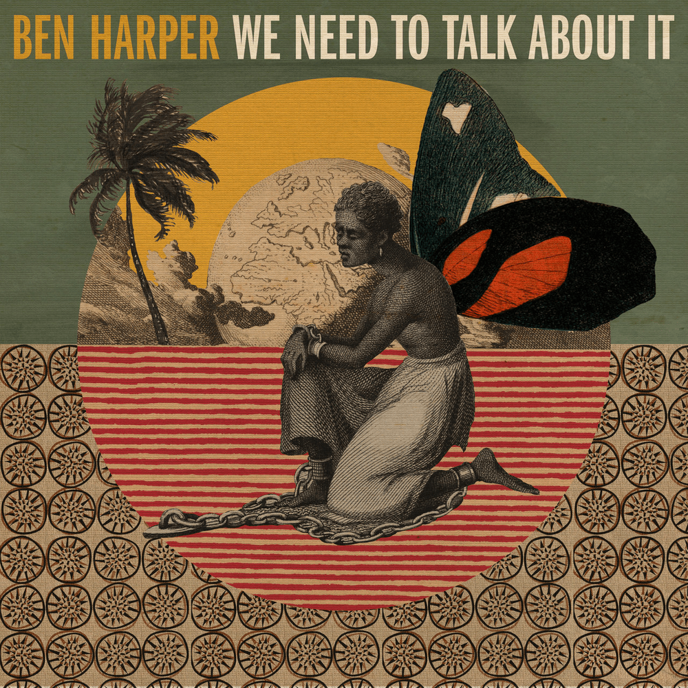 Album cover art for "We Need to Talk About It" by Ben Harper