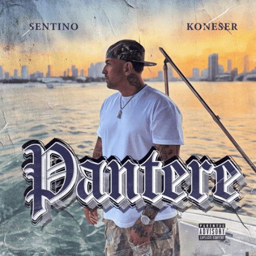 Album cover art for "PANTERE" by Sentino & Koneser