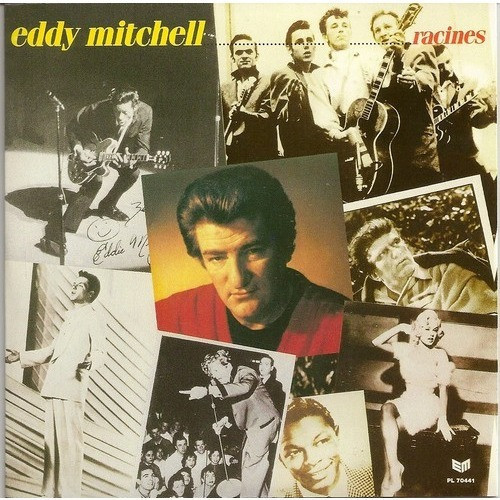 Album cover art for "Le Blues du blanc" by Eddy Mitchell